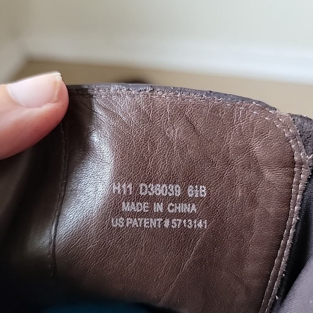 Cole Haan x Nike Air Riding Boots Brown 6.5 - Picture 7 of 12